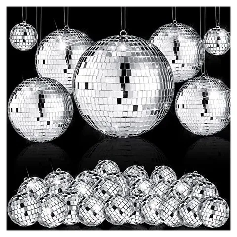 Hoolerry Disco Ball Decorations, Assorted Sizes