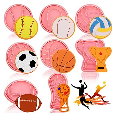 Hoolerry Cookie Cutters with Plunger Stamps