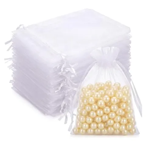 Hoolerry Organza Drawstring Gift Bags