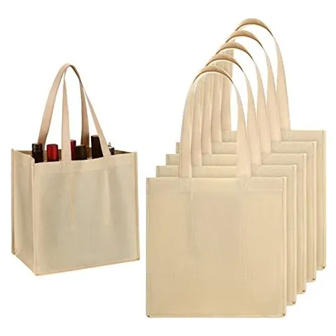Hoolerry 6-Bottle Wine Carrier Totes