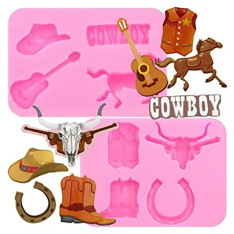 Hoolerry Cowboy Silicone Chocolate Molds – Cool Style