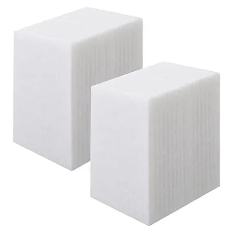 Hoolerry Light-Duty Non-Scratch Scrub Pads – White
