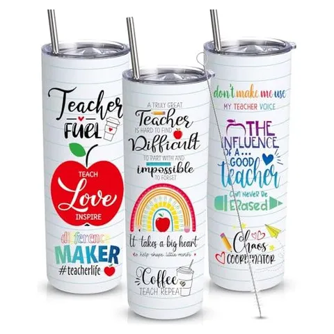 Hoolerry Teacher Appreciation Tumblers – Stylish Style