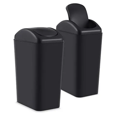 Hoolerry Botes de basura pequeños de plástico de 3 galones/12 litros