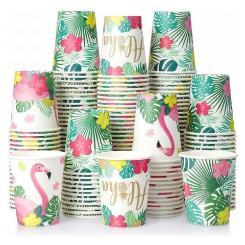 Hoolerry Hawaiian Luau Cups