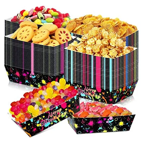 Hoolerry Themed Paper Food Trays