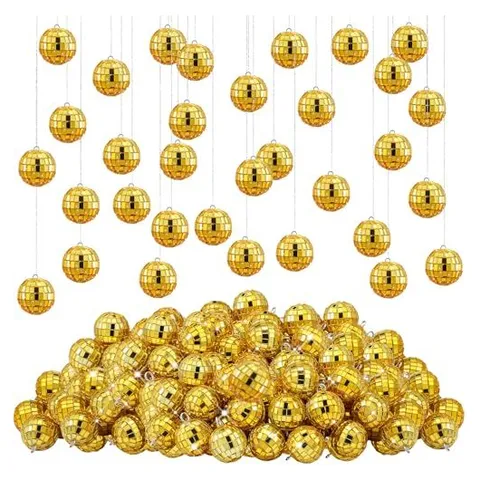 Hoolerry Mini esferas de discoteca de espejo de 1.2 pulgadas