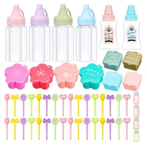 Hoolerry Accesorios de caja Bento para niños – Caramelo de macarrón