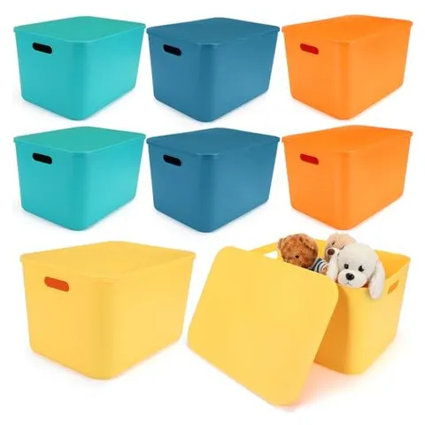 Hoolerry Contenedores de almacenamiento – Multicolor