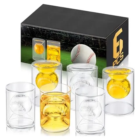 Hoolerry Novelty Shot Glasses – Baseball