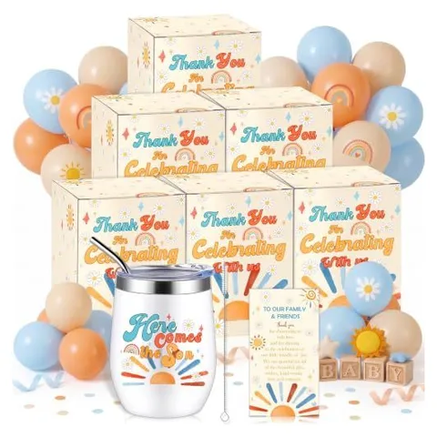 Hoolerry Baby Shower Guest Gift Cups – Son
