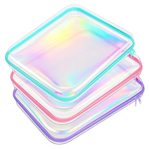 Hoolerry Hard Clear Zipper Cases